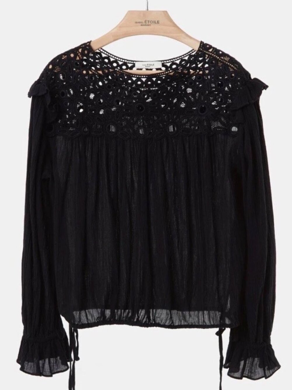 Isabel Marant Etoile Rock Blouse in black XL
